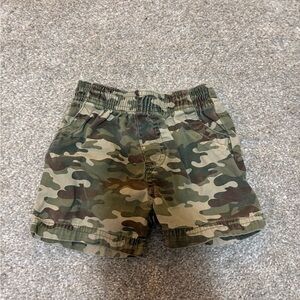 Garanimals Green Camouflage Kids Shorts